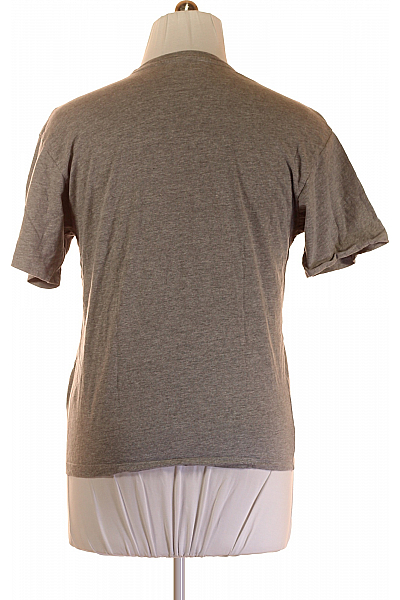 Jednoduché Pánské Tričko Šedé JACK & JONES Vel. L