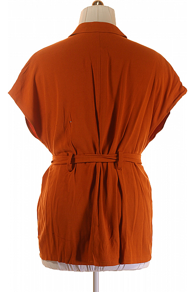 Dámská Vesta Oranžová American Vintage Vel. M/L