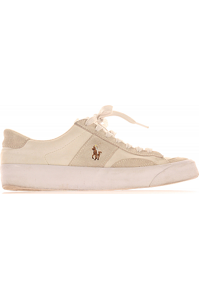 Ralph Lauren Dámské Boty Bílé Second Hand Vel.  40