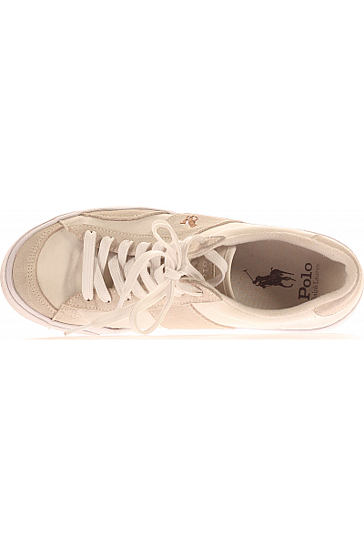 Ralph Lauren Dámské Boty Bílé Second hand Vel.  40