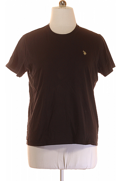 U.S.POLO ASSN. Pánské Tričko Černé Vel. XL