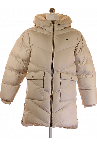 TOMMY HILFIGER Dívčí Bunda Béžová Second Hand