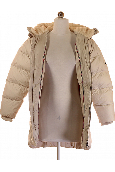 TOMMY HILFIGER Dívčí Bunda Béžová Second hand