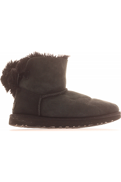 Dámské Boty Kožené Černé UGG Vel.  39
