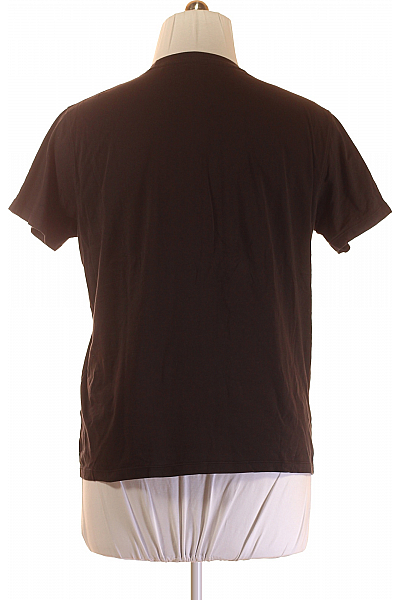 U.S.POLO ASSN. Jednoduché Pánské Tričko Černé Vel. XL