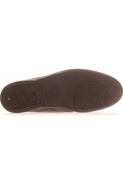 Pánské Boty Kožené Černé Timberland Vel.  44