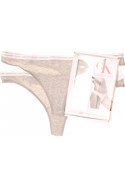 Dámské Prádlo Šedé Calvin Klein Vel. M