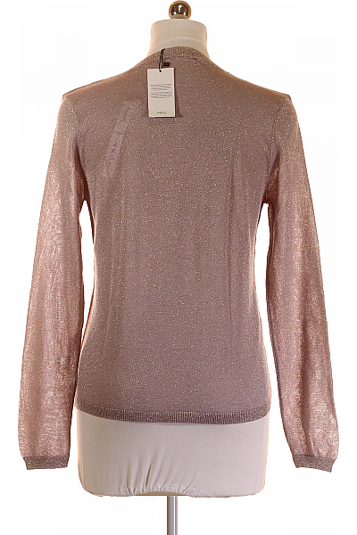 MANGO  Halenka Pletená Fialová Outlet Vel. XL