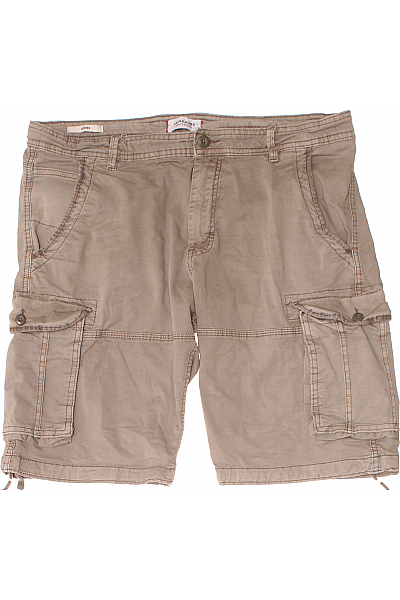 JACK & JONES Pánské Kraťasy Khaki Second Hand Vel. XL
