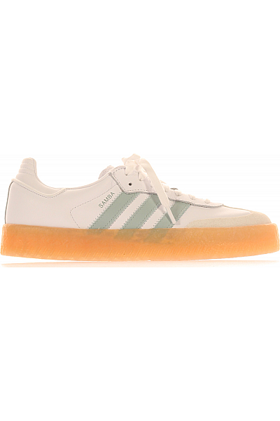 Dámské Tenisky Samba Kožené Bílé ADIDAS Outlet Vel. 42