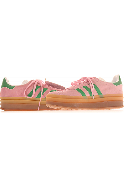 ADIDAS Dámské Boty Gazelle Kožené Růžové Outlet