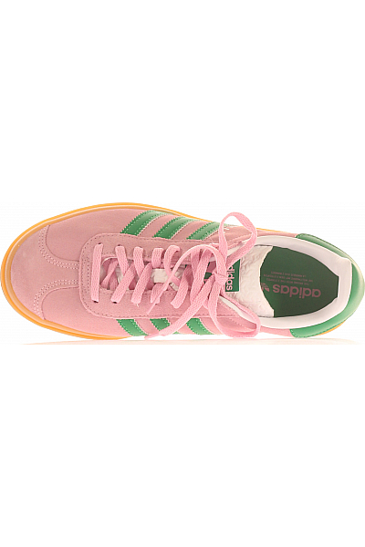 Dámské Boty Kožené Růžové ADIDAS