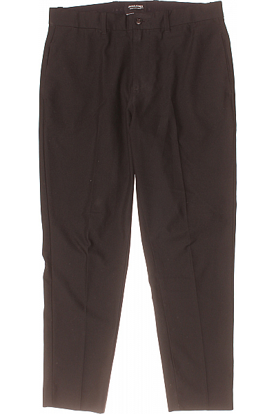 Společenské Pánské Kalhoty Černé JACK & JONES Vel. 33