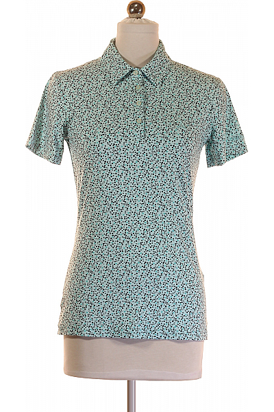 Dámské Polo Tričko Modré SCHOFFEL