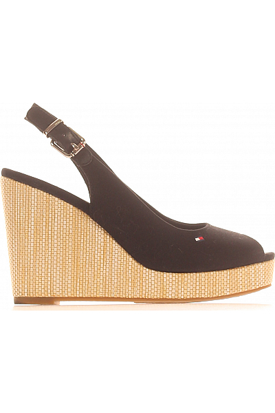 TOMMY HILFIGER Dámské Sandály Černé Vel. 38