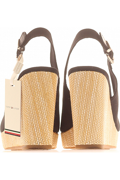 TOMMY HILFIGER Dámské Sandály Černé Vel. 38