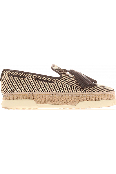 Dámské Espadrilky Béžové TOD´S Second Hand Vel. 38 1/2
