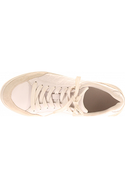 TOMMY HILFIGER Dámské Boty FW0FW07812 Kožené Bílé Vel.  37