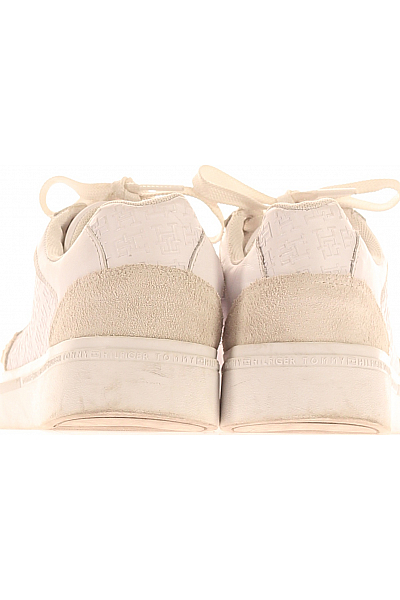 TOMMY HILFIGER Dámské Boty FW0FW07812 Kožené Bílé Vel.  37