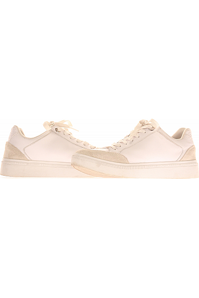 TOMMY HILFIGER Dámské Boty FW0FW07812 Kožené Bílé Vel.  37