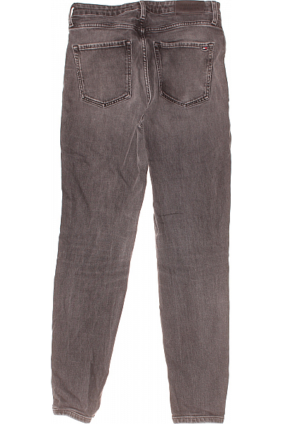 TOMMY HILFIGER Slim Fit Pánské Džíny Černé
