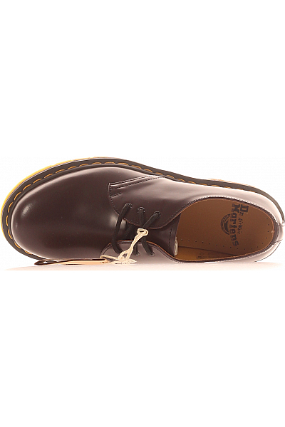 Pánské Polobotky Kožené Černé Dr.Martens Vel.  40