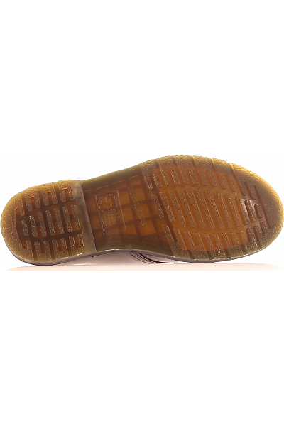 Pánské Polobotky Kožené Černé Dr.Martens Vel.  40