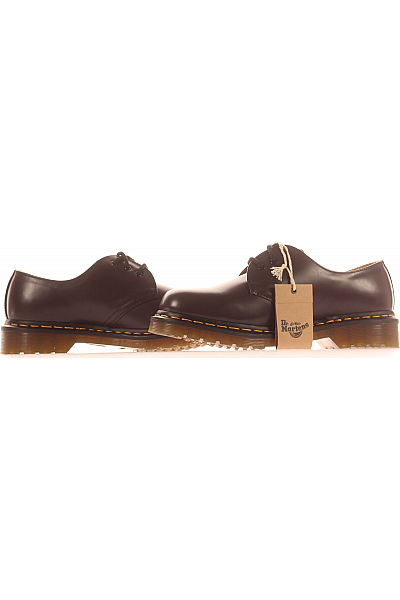 Pánské Polobotky Kožené Černé Dr.Martens Vel.  40