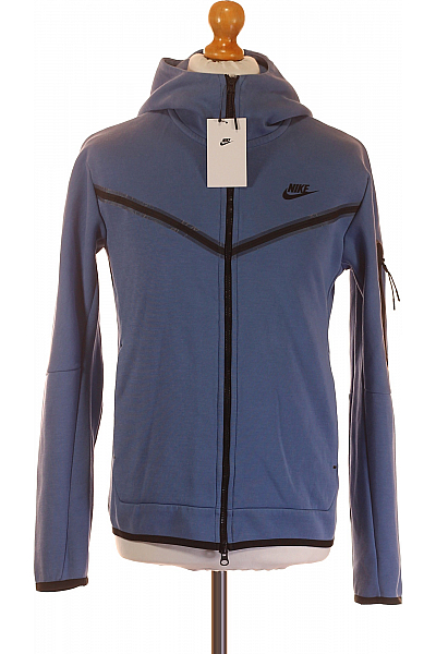 Nike Pánská Mikina Modrá Vel. S