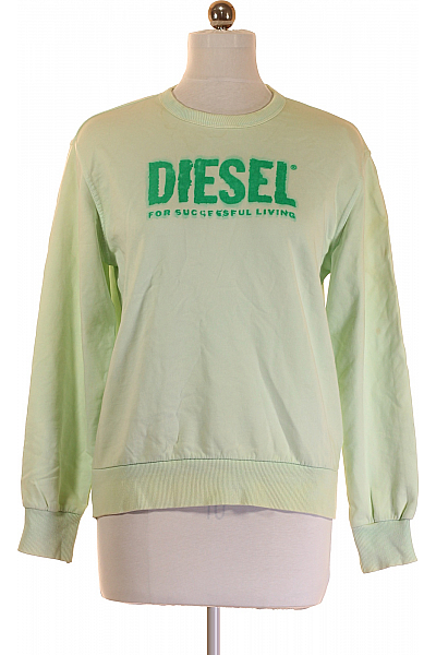 Chlapecká Mikina Zelená DIESEL Second Hand