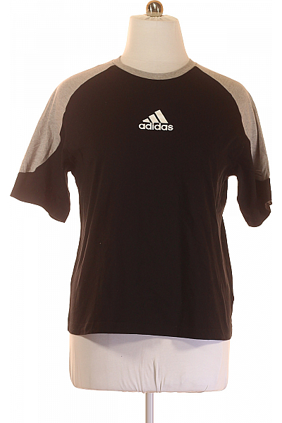 Sportovní Pánské Tričko Černé ADIDAS Vel. M