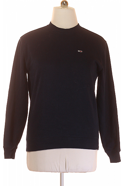 TOMMY HILFIGER Pánská Mikina Modrá Second hand Vel. S