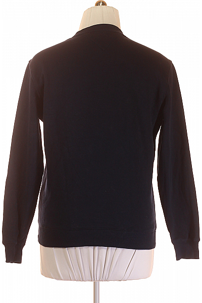 TOMMY HILFIGER Pánská Mikina Modrá Second hand Vel. S