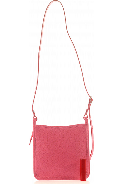 Longchamp  Kabelka Kožená Růžová