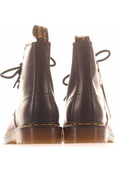 Dámské Kotníkové Boty Kožené Černé Dr.Martens Vel.  40
