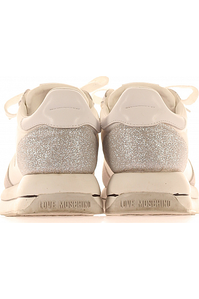 Dámské Tenisky Bílé MOSCHINO Vel. 37