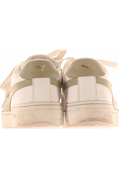 Puma Dámské Boty 380190-13 Bílé Second hand Vel.  39