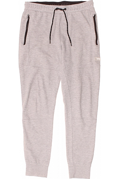 Pánské Tepláky Šedé JACK & JONES Second Hand Vel. S