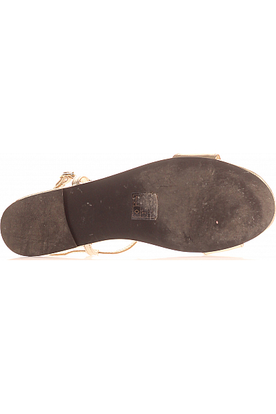 Dámské Boty Zlaté MOSCHINO Second hand Vel. 40