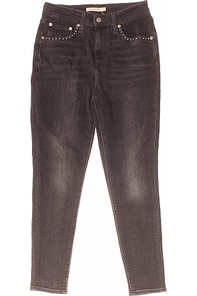 LEVIS Dámské úzké Černé Vel. 28/28