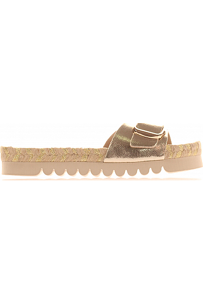 Mandel Sandals Dámské Pantofle Zlaté Vel. 37