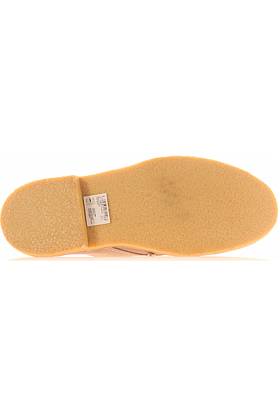 Pánské Kotníkové Boty Kožené Béžové Clarks