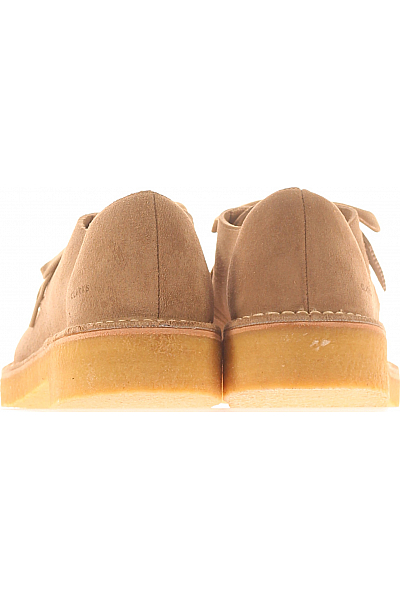 Pánské Kotníkové Boty Kožené Béžové Clarks