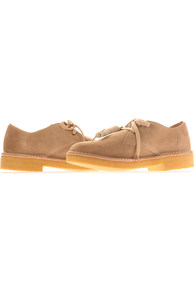 Pánské Kotníkové Boty Kožené Béžové Clarks
