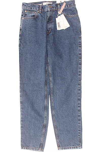 Boyfriend Dámské Džíny Modré MANGO Vel. 36