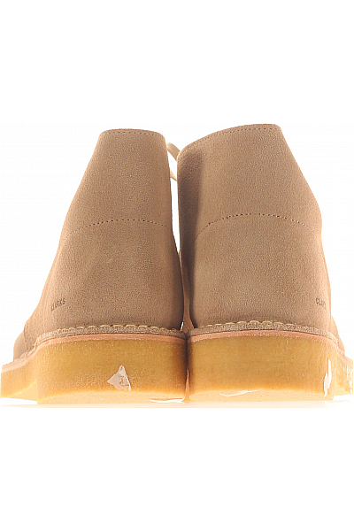 Pánské Boty Kožené Šedé Clarks