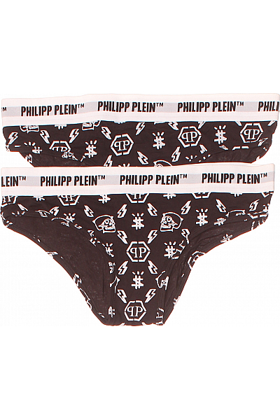 Dámské Prádlo Černobílé Philipp Plein Vel. XL