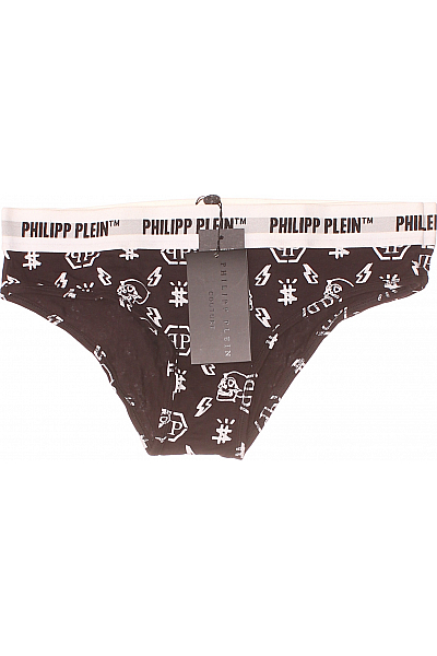 Philipp Plein Dámské Kalhotky Černobílé Vel. XL