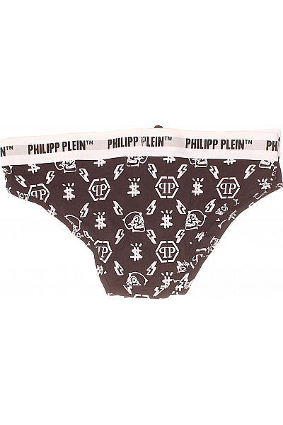 Philipp Plein Dámské Kalhotky Černobílé Vel. XL