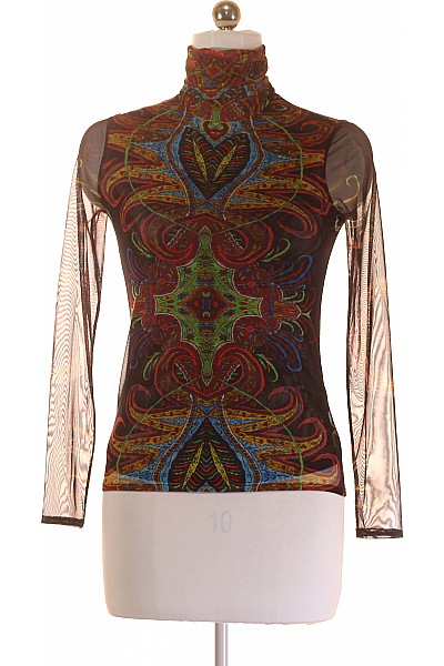 DESIGUAL Dámské Tričko Barevný Outlet Vel. S